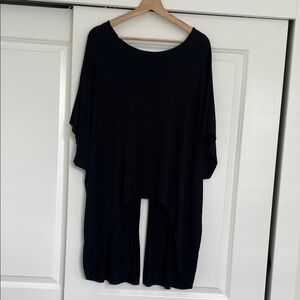 ASOS top with kimono sleeve and dip split back
